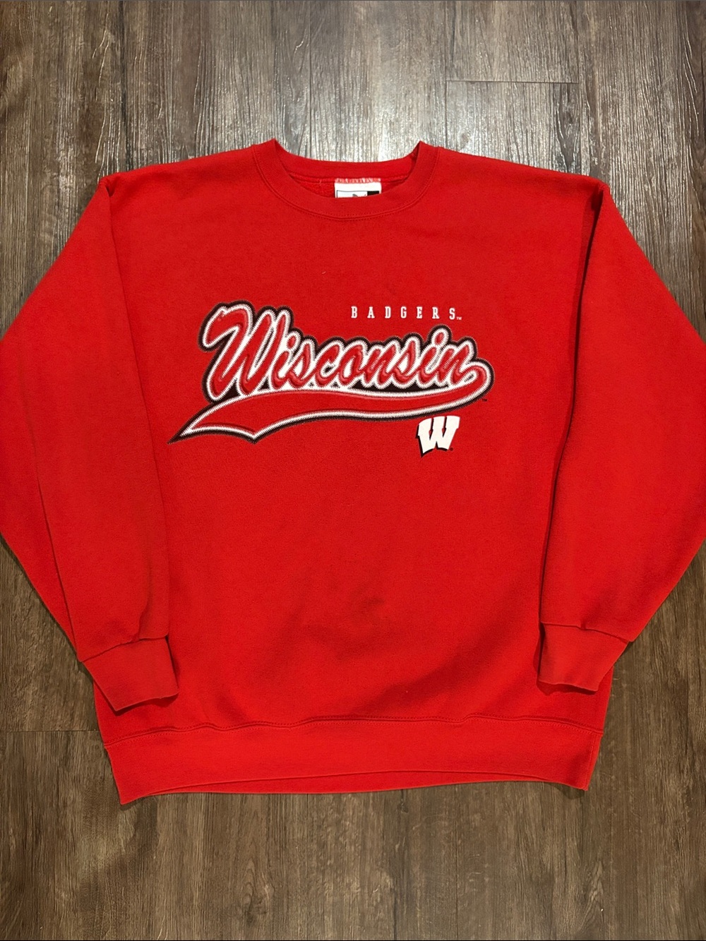 Puma University of Wisconsin Badgers men’s large crewneck